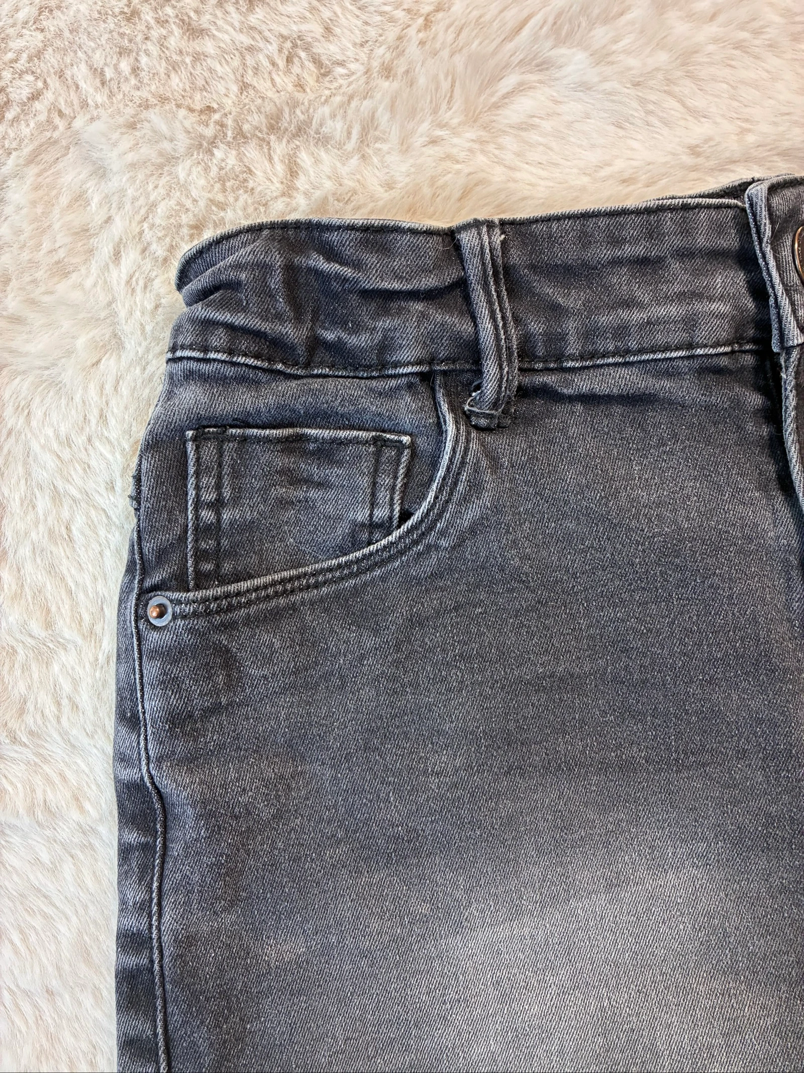 Short de Jean Gris Deslavado - Kiabi (S) 16 años – photo 6